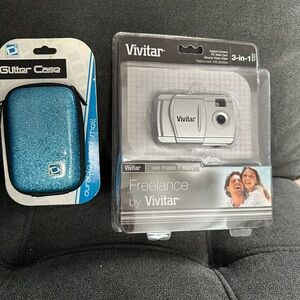 Vivitar Freelance Digital Camera with Silver Finish